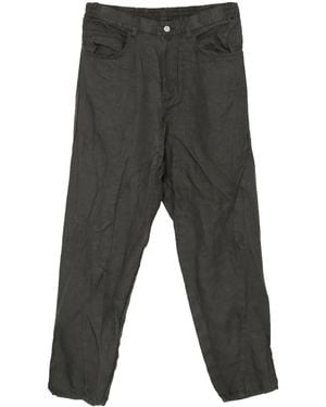 Undercover High Waisted Trousers "Khaki" Uc1F4504" - Black
