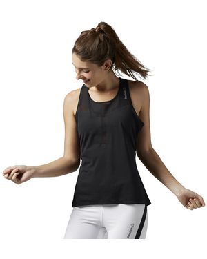 Reebok Cardio Tank Aj1115" - Black