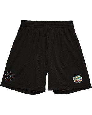 Mitchell & Ness Mesh Shorts "Frank" Bmmsld21018 Clbblck" - Black