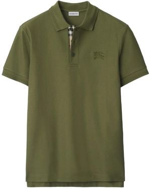 Burberry Eddie Ekd Tops 8126932" - Green