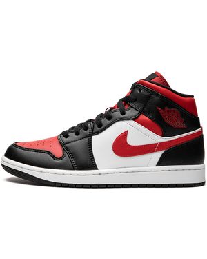 Nike Air 1 Mid "Bred Toe" 554724 079" - Black