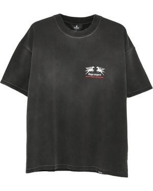 Represent 24 Hour Service T-Shirt "Stained" Mlm100768 04" - Black