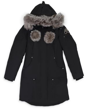 Moose Knuckles Original Stirling Parka Fox" Msk Wotw 0013" - Black