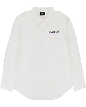 Sinclair Fitzgerald Oxford Button-Down Shirt Slr Xtps 0016" - Black