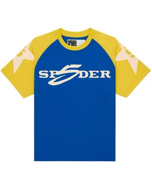 Sp5der 5Uki Ss T-Shirt 234" - Blue