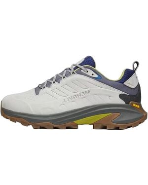 Merrell Moab Speed 2 Leather Waterproof "Pigeon" J038047" - Blue
