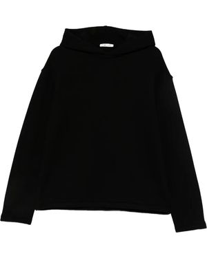 The Row Paco Hooded Sweatshirt R000232 K811 Blk" - Black