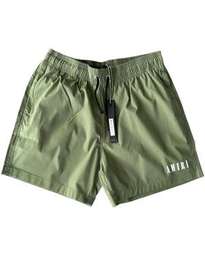 Amiri Core Logo Swimshorts "Military" Pf22Msb001 301" - Green