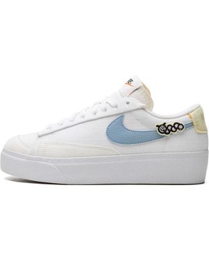 Nike Blazer Lo Platform "Next Nature Air Sprung" Dj6376 100" - Black