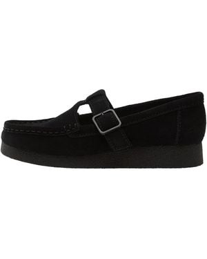 Clarks Originals Wallabee Evo Bar Suede" 26183153" - Black
