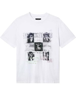 Purple Brand Portraits T-Shirt P104 Tjeh426" - Black