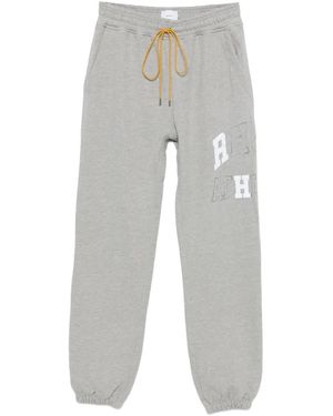Rhude Athletic Joggers "Heather" Rhps26Pa01103" - Black