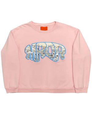 Who Decides War Mrdr Crewneck Jumper 2637 100000106Mcs" - Black