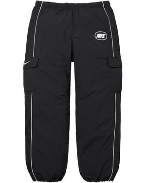 Supreme Nike Nylon Cargo Trousers "Fw26 - Black