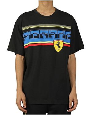 PUMA Scuderia Ferrari Street Tee 596139 02" - Black