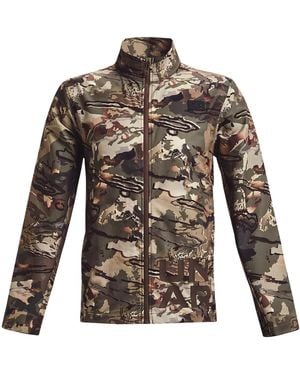 Under Armour Hardwoods Graphic Jacket "Forest All Season Camo 1365606 994" - Black