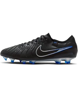 Nike Tiempo Legend 10 Elite Fg "Shadow Pack" Dv4328 040" - Black