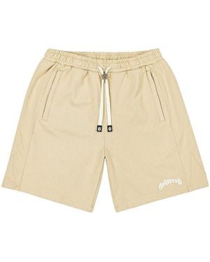 GODSPEED NEW YORK Vital Terry Shorts "Oat Milk Gs593" - Black