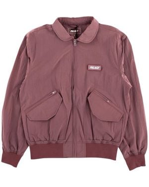Palace F-Light Jacket" - Purple