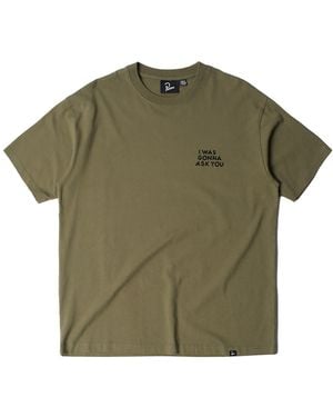 by Parra Waiting For You Ss T-Shirt 56110" - Green