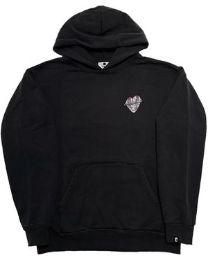 Warren Lotas Exclusive Hometown Graphic Pullover Hoodie "Stonewash" Wl078" - Black