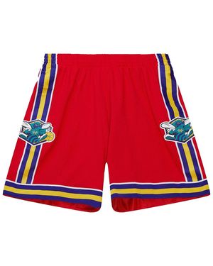 Mitchell & Ness Nba Alternate Shorts Hornets 2006 "Hornets" Smsh5326 Noh06Pppred1"
