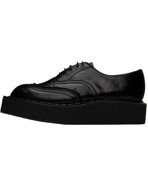 Comme des Garçons George Cox X John Moore Edition Oxford Platform Pj K102 001" - Black