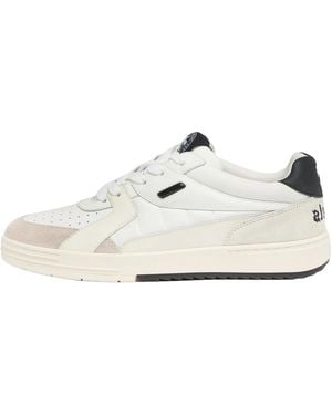 Palm Angels University Low-Top Pmia078C99Lea0010110" - Black