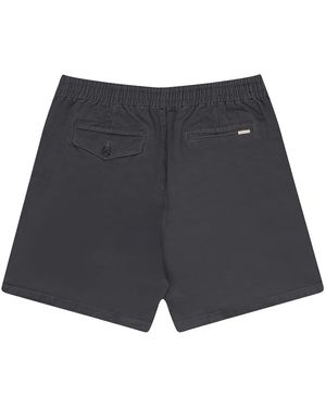 Aimé Leon Dore Drawstring Chino Shorts Ss23Wr001 Volcanic Ash" - Black