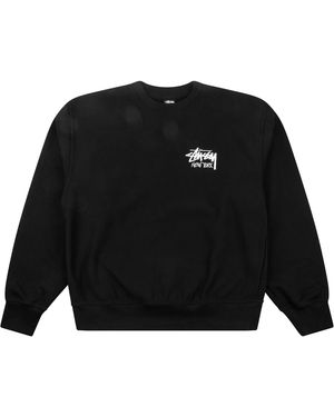 Stussy Basic Crewneck "New York Exclusive - Black