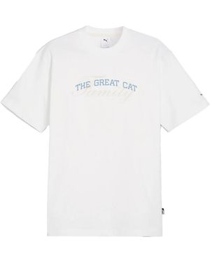 PUMA Basketball Nostalgia Ss T-Shirt 624033 06" - Black