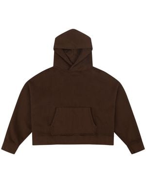 Entire studios Heavy Hoodie "Brunette" Unu 25 1012 Bt" - Brown