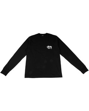 Stussy Osaka Longsleeve Stus501" - Black