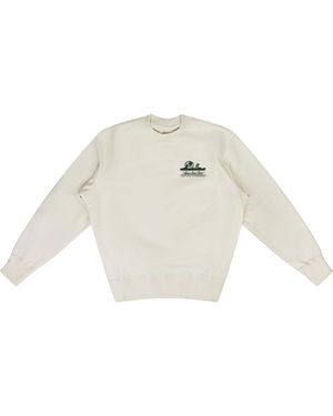 Aimé Leon Dore Unisphere Crewneck Sweatshirt Pristine" Noscs001 Pris" - Black