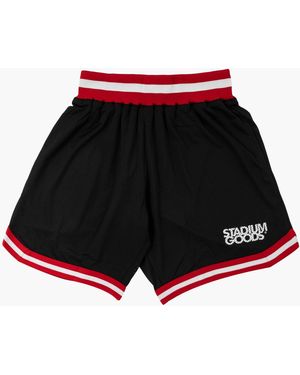 Stadium Goods Mesh Shorts "bred" - Black