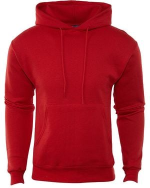 Champion 50/50 Double Dry Action Fleece Pullover Hoodie "Scarlet S2402 V" - Red