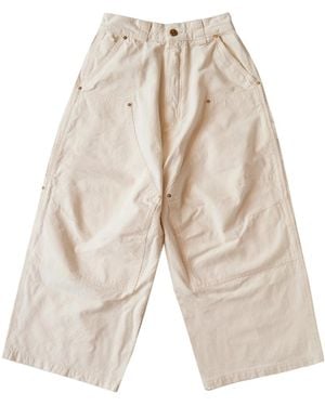 Willy Chavarria Stockton Double Knee Pant Wcbtm0005016" - Black
