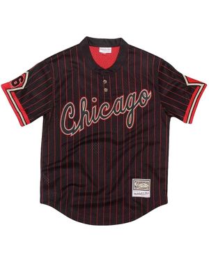 Mitchell & Ness Nba 6 Rings Batting Practice Jersey "Chicago Bulls - Black