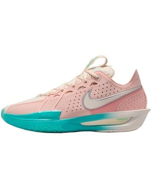 Nike Air Zoom Gt Cut 3 "Washed Coral Dusty Cactus Metallic Chalk" Dv2918 601" - Black