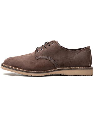 Red Wing Weekender Oxford "Chocolate Muleskinner" 3606" - Brown