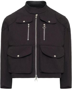 THUG CLUB Tc Racing Jacket Tc26Jk0801" - Black