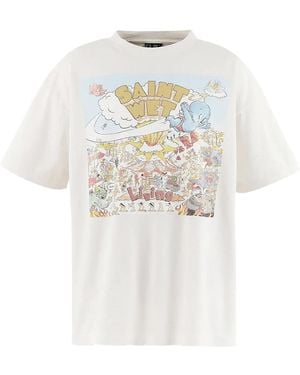 SAINT Mxxxxxx Saint Wet Short Sleeve T-Shirt Sm Mk8 0000 016" - Black
