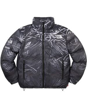Supreme The North Face Printed Nuptse Trompe L'Oeil Jacket "Ss23 - Black