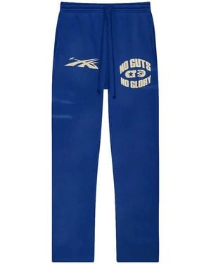 HELLSTAR No Guts No Glory Joggers Hsr197" - Blue
