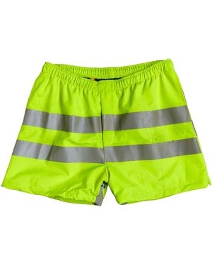 GALLERY DEPT. Toxic Zuma Shorts "Reflective Neon" Gdtzsny" - Green