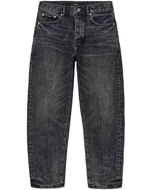 Purple Brand P013 Clean Tapered Jeans P013 Scwb426" - Black