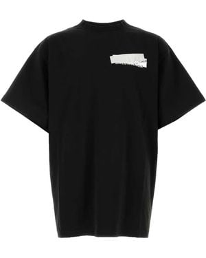 Balenciaga Oversized T-Shirt 850345 Tvve2 1000" - Black