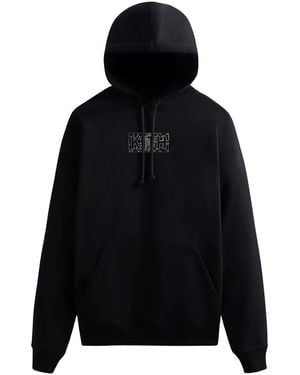 Kith Spider- Web Logo Hoodie Khm030595 001" - Black