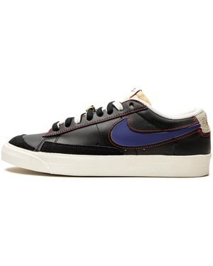 Nike Blazer Low '77 "Removable Swoosh - Black