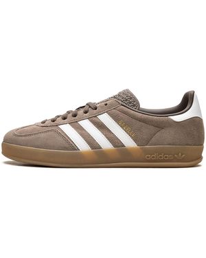adidas Gazelle Indoor "Earth Strata Metallic" Jq0175" - Black